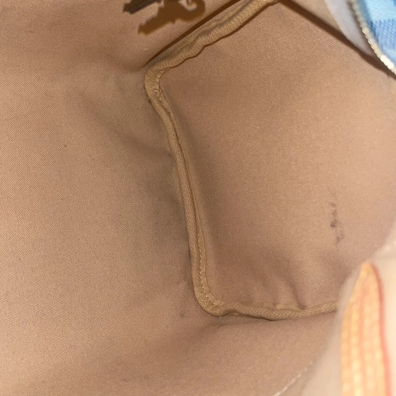 LOUIS VUITTON speedy 35 damier azur. SAC DE LUXE AUTHENTIQUE. SAC DE LUXE DE SECONDE MAIN. CERTIFICAT D'AUTHENTICITE ENTRUPY