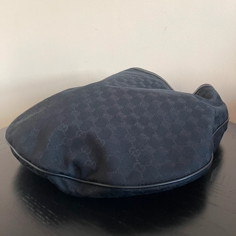 GUCCI sac hobo en toile Guccissima SAC DE LUXE LV. LUXE DE SECONDE MAIN AUTHENTIQUE. ENTRUPY CERTIFICATE