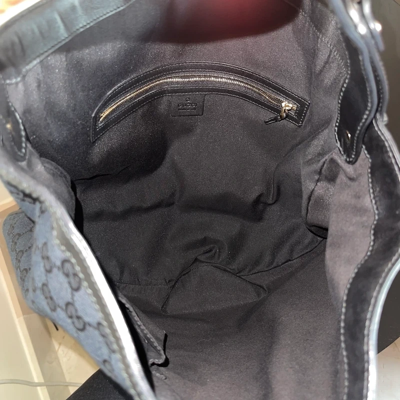 GUCCI sac hobo en toile Guccissima SAC DE LUXE LV. LUXE DE SECONDE MAIN AUTHENTIQUE. ENTRUPY CERTIFICATE