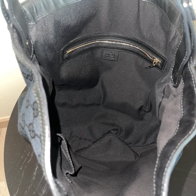 GUCCI sac hobo en toile Guccissima SAC DE LUXE LV. LUXE DE SECONDE MAIN AUTHENTIQUE. ENTRUPY CERTIFICATE