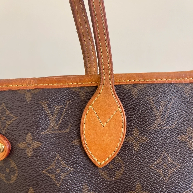 Louis Vuitton neverfull MM monogram SAC DE LUXE LV. LUXE DE SECONDE MAIN AUTHENTIQUE. ENTRUPY CERTIFICATE