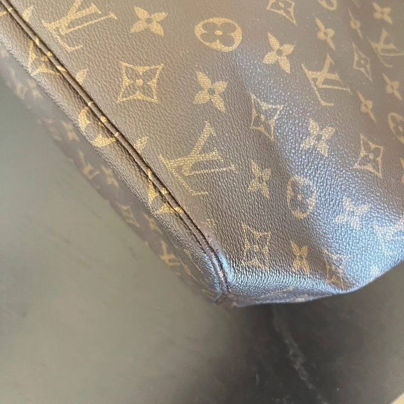 Louis Vuitton neverfull MM monogram SAC DE LUXE LV. LUXE DE SECONDE MAIN AUTHENTIQUE. ENTRUPY CERTIFICATE