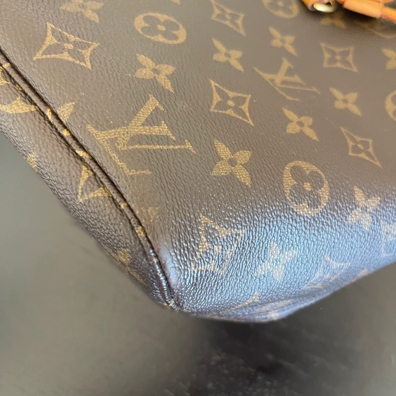Louis Vuitton neverfull MM monogram SAC DE LUXE LV. LUXE DE SECONDE MAIN AUTHENTIQUE. ENTRUPY CERTIFICATE