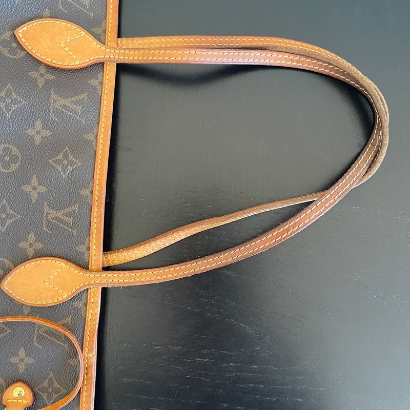 Louis Vuitton neverfull MM monogram SAC DE LUXE LV. LUXE DE SECONDE MAIN AUTHENTIQUE. ENTRUPY CERTIFICATE