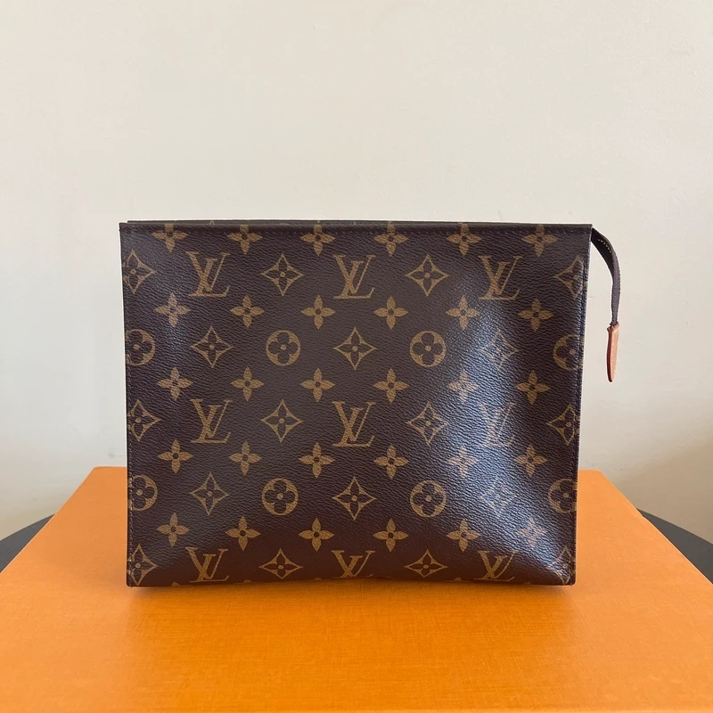 LOUIS VUITTON poche toilette 26 SAC DE LUXE LV ENTRUPY CERTIFICATE