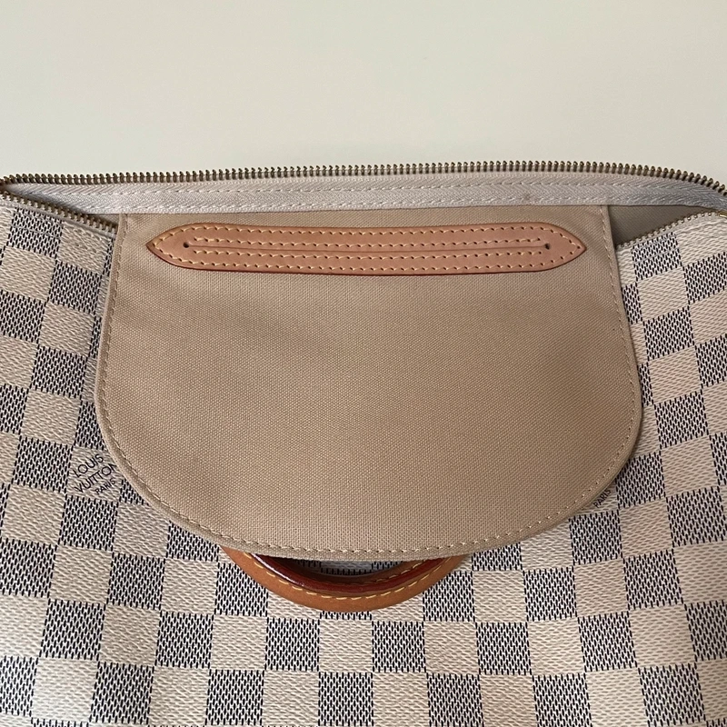 LOUIS VUITTON speedy 30 damier azur SAC DE LUXE LV. LUXE DE SECONDE MAIN AUTHENTIQUE. ENTRUPY CERTIFICATE
