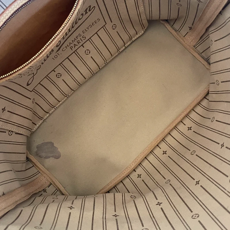 Louis Vuitton neverfull MM vintage SAC DE LUXE DE SECONDE MAIN AUTHENTIQUE. PETITE MAROQUINERIE DE LUXE. ENTRUPY CERTIFICATE