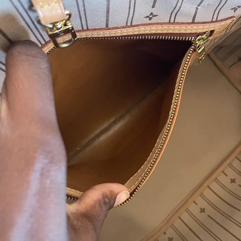 Louis Vuitton neverfull MM vintage SAC DE LUXE DE SECONDE MAIN AUTHENTIQUE. PETITE MAROQUINERIE DE LUXE. ENTRUPY CERTIFICATE