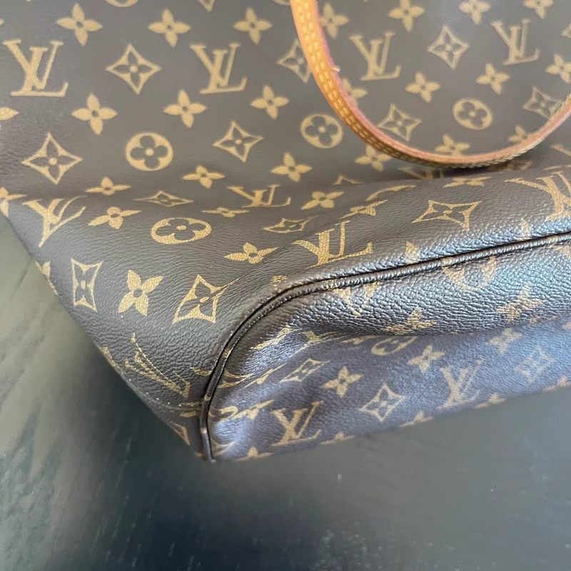 Louis Vuitton neverfull MM vintage SAC DE LUXE DE SECONDE MAIN AUTHENTIQUE. PETITE MAROQUINERIE DE LUXE. ENTRUPY CERTIFICATE