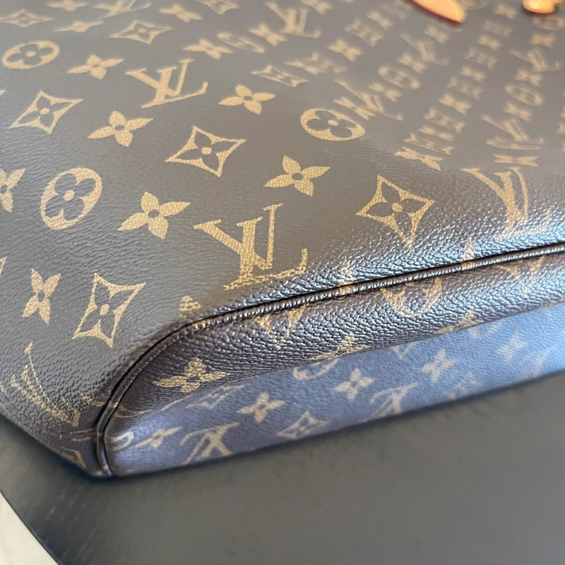 Louis Vuitton neverfull MM vintage SAC DE LUXE DE SECONDE MAIN AUTHENTIQUE. PETITE MAROQUINERIE DE LUXE. ENTRUPY CERTIFICATE