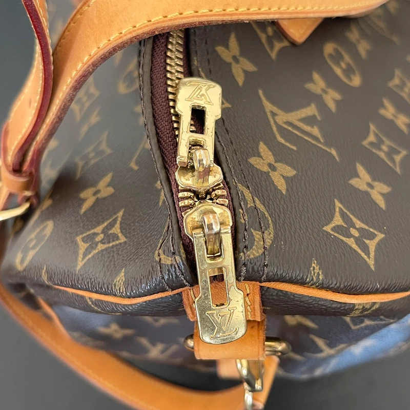 Louis Vuitton speedy 35 monogram bandoulière SAC DE LUXE DE SECONDE MAIN AUTHENTIQUE. PETITE MAROQUINERIE DE LUXE. ENTRUPY CERTIFICATE
