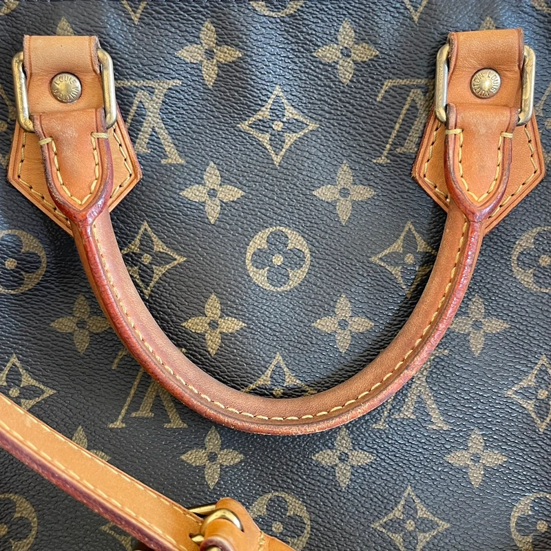 Louis Vuitton speedy 35 monogram bandoulière SAC DE LUXE DE SECONDE MAIN AUTHENTIQUE. PETITE MAROQUINERIE DE LUXE. ENTRUPY CERTIFICATE