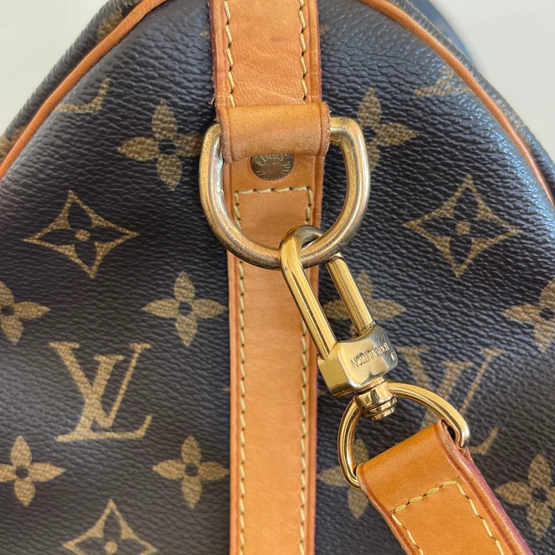 Louis Vuitton speedy 35 monogram bandoulière SAC DE LUXE DE SECONDE MAIN AUTHENTIQUE. PETITE MAROQUINERIE DE LUXE. ENTRUPY CERTIFICATE