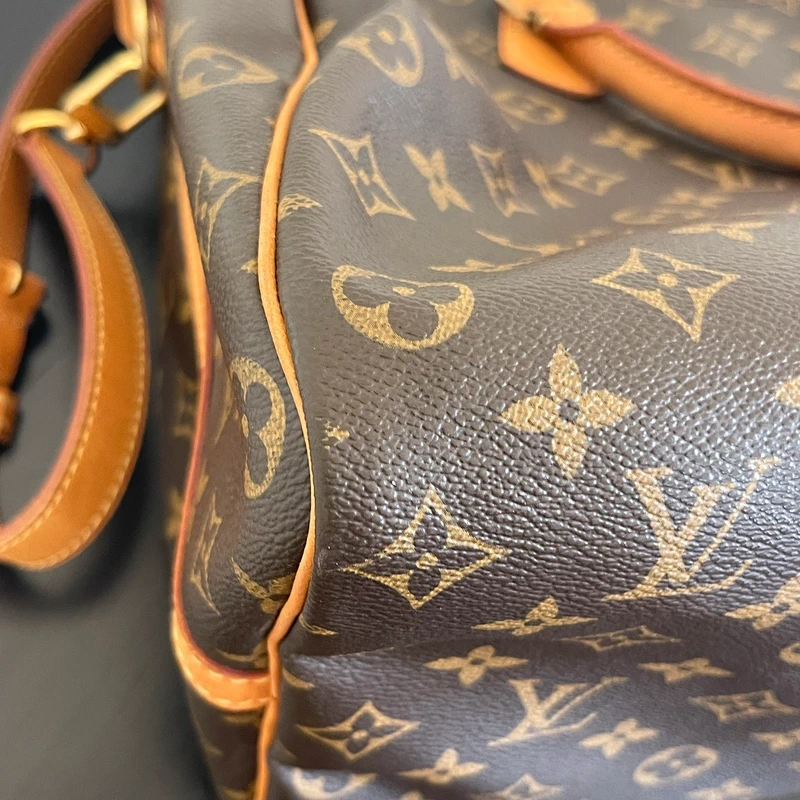 Louis Vuitton speedy 35 monogram bandoulière SAC DE LUXE DE SECONDE MAIN AUTHENTIQUE. PETITE MAROQUINERIE DE LUXE. ENTRUPY CERTIFICATE
