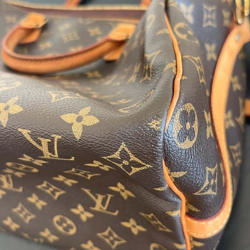 Louis Vuitton speedy 35 monogram bandoulière SAC DE LUXE DE SECONDE MAIN AUTHENTIQUE. PETITE MAROQUINERIE DE LUXE. ENTRUPY CERTIFICATE