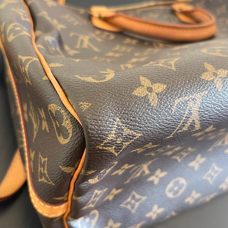 Louis Vuitton speedy 35 monogram bandoulière SAC DE LUXE DE SECONDE MAIN AUTHENTIQUE. PETITE MAROQUINERIE DE LUXE. ENTRUPY CERTIFICATE
