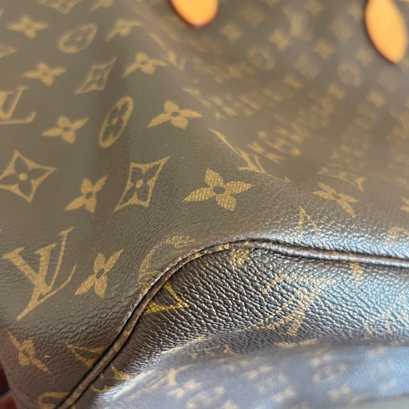 Louis Vuitton neverfull GM monogram SAC DE LUXE DE SECONDE MAIN AUTHENTIQUE. PETITE MAROQUINERIE DE LUXE. ENTRUPY CERTIFICATE