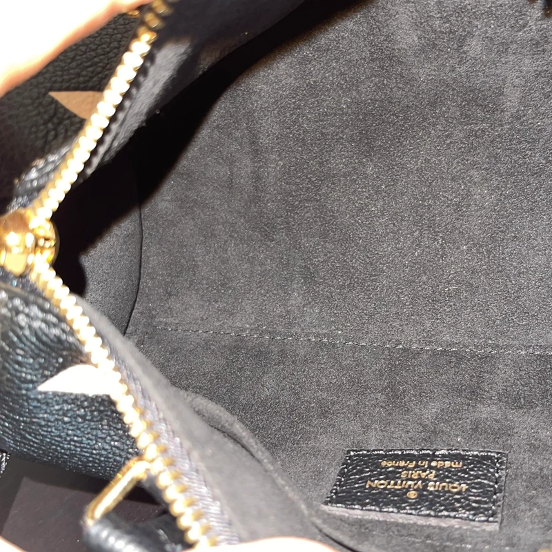 Louis Vuitton papillon BB cuir monogram empreinte bicolore SAC DE LUXE DE SECONDE MAIN AUTHENTIQUE. PETITE MAROQUINERIE DE LUXE. ENTRUPY CERTIFICATE