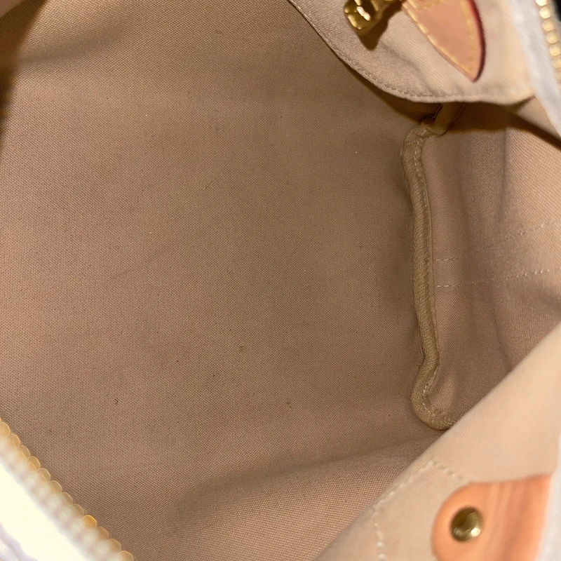 Louis Vuitton speedy 25 bandoulière damier azur SAC DE LUXE DE SECONDE MAIN AUTHENTIQUE. PETITE MAROQUINERIE DE LUXE. ENTRUPY CERTIFICATE