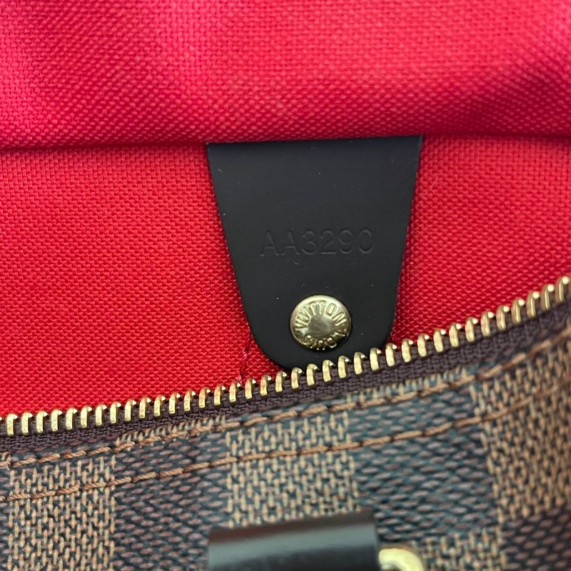 Louis Vuitton speedy 25 damier ébène SAC DE LUXE DE SECONDE MAIN AUTHENTIQUE. PETITE MAROQUINERIE DE LUXE. ENTRUPY CERTIFICATE