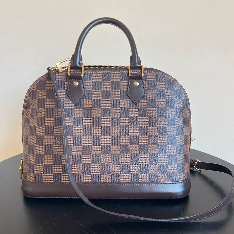 LOUIS VUITTON alma PM damier ébène - détail du produit 3