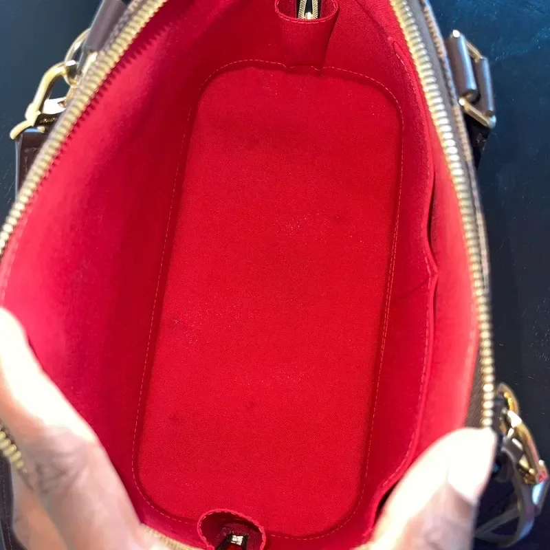 LOUIS VUITTON alma PM damier ébène - détail du produit 14