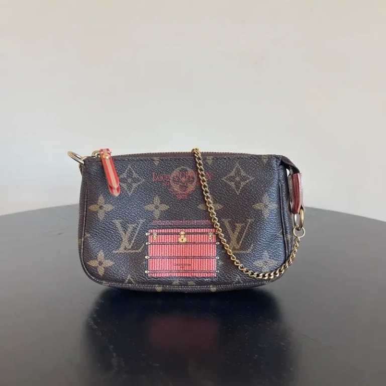 LOUIS VUITTON mini pochette accessoires limited edition inventeur SF2163 - vue principale