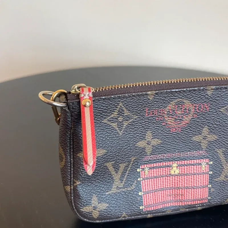 LOUIS VUITTON mini pochette accessoires limited edition inventeur SF2163 - détail du produit 2