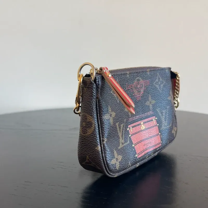 LOUIS VUITTON mini pochette accessoires limited edition inventeur SF2163 - détail du produit 3