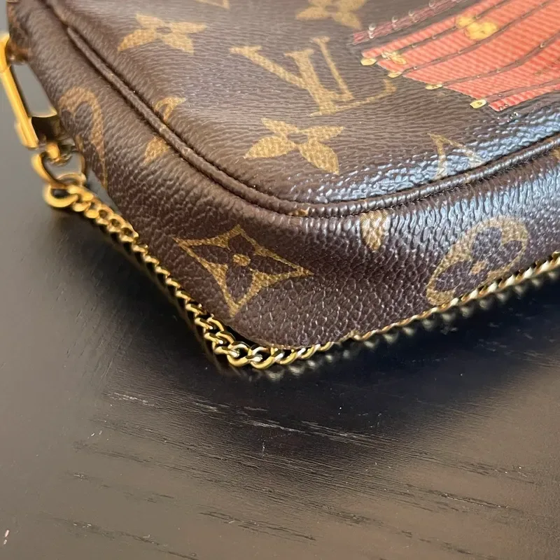 LOUIS VUITTON mini pochette accessoires limited edition inventeur SF2163 - détail du produit 8