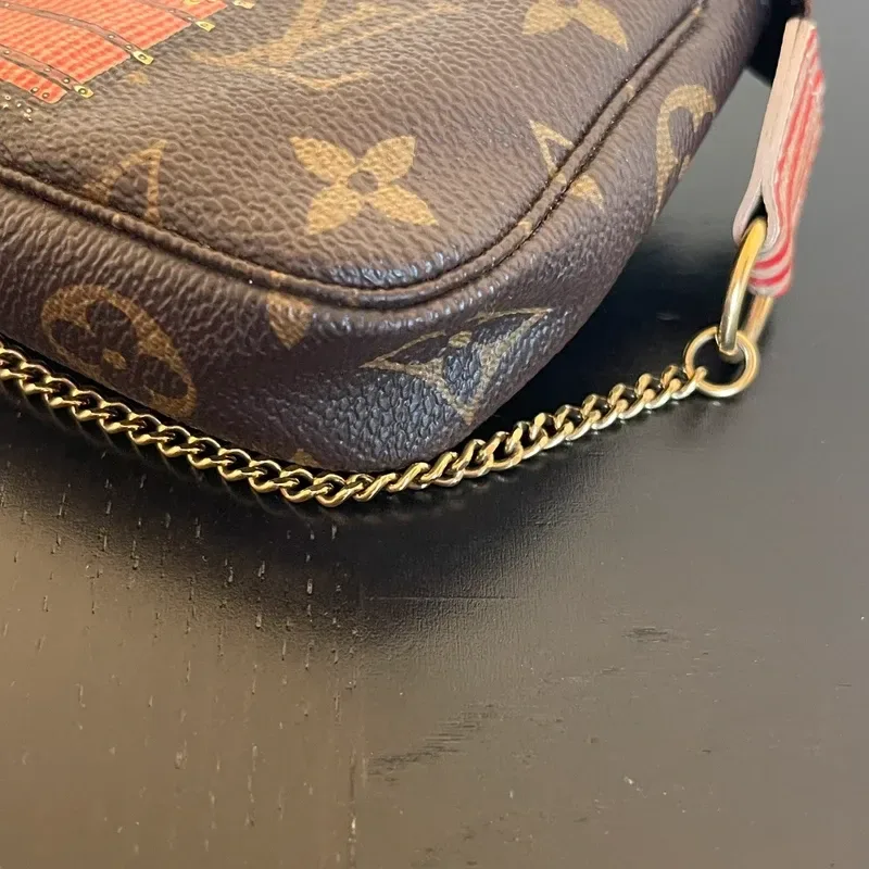 LOUIS VUITTON mini pochette accessoires limited edition inventeur SF2163 - détail du produit 9