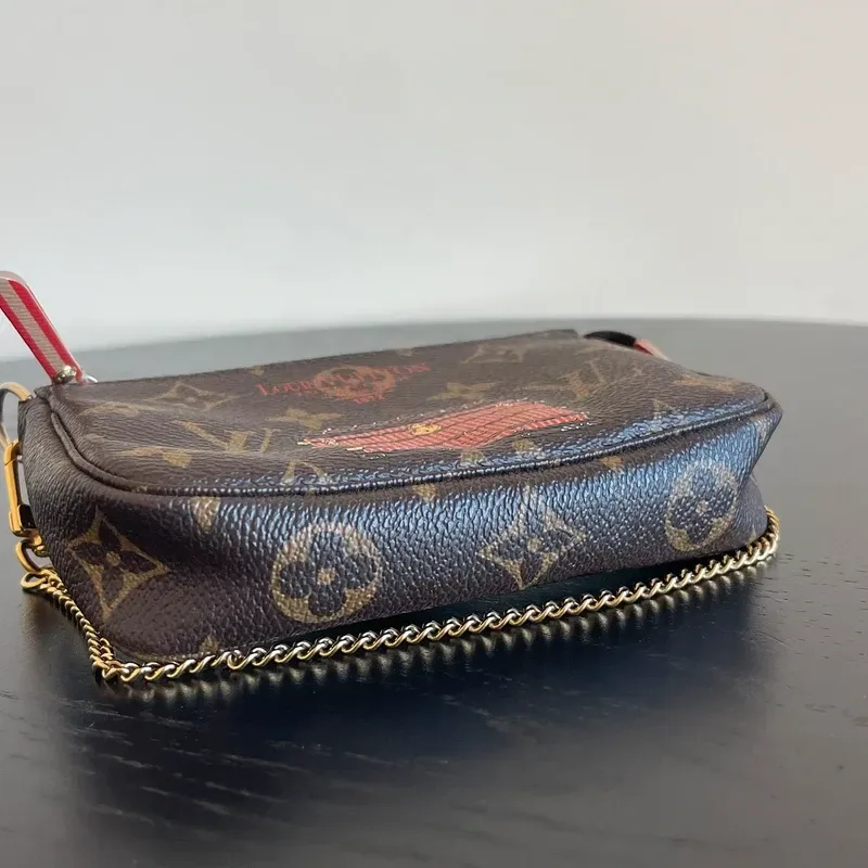 LOUIS VUITTON mini pochette accessoires limited edition inventeur SF2163 - détail du produit 11