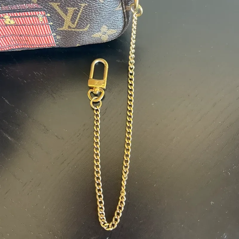 LOUIS VUITTON mini pochette accessoires limited edition inventeur SF2163 - détail du produit 14