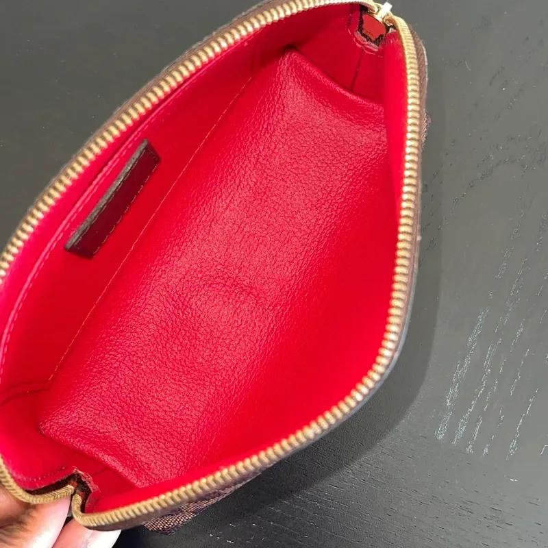 LOUIS VUITTON pochette cosmétique PM damier ébène CA4130 - vue complémentaire