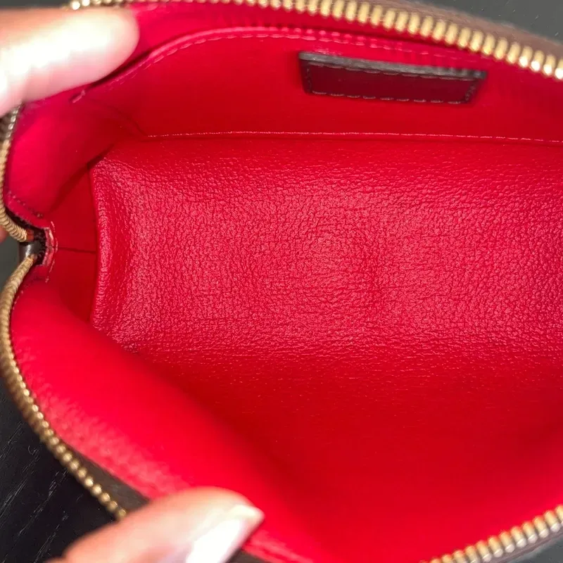 LOUIS VUITTON pochette cosmétique PM damier ébène CA4130 - détail du produit 13