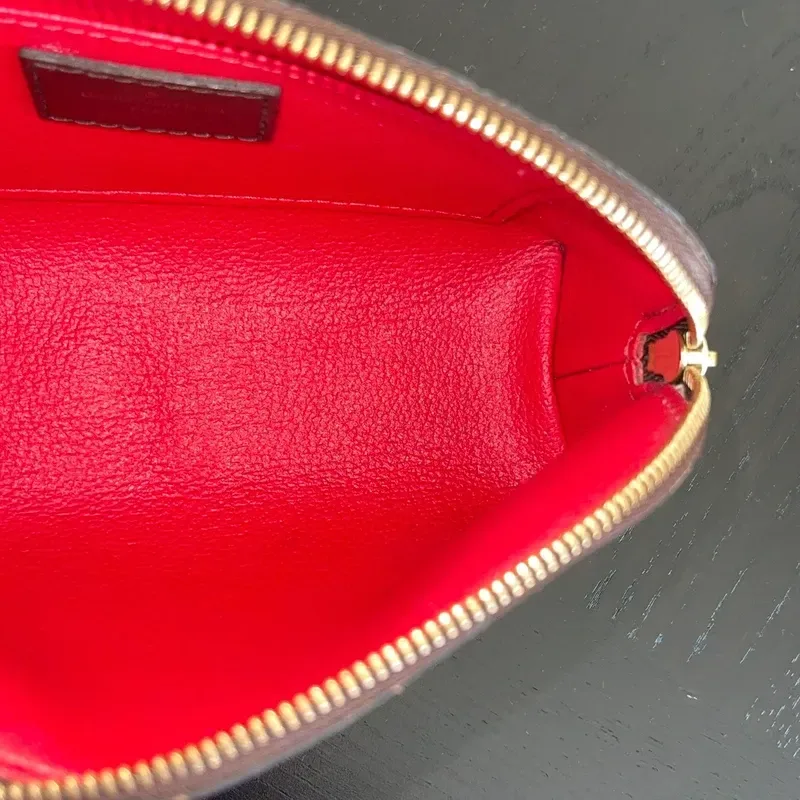 LOUIS VUITTON pochette cosmétique PM damier ébène CA4130 - détail du produit 14