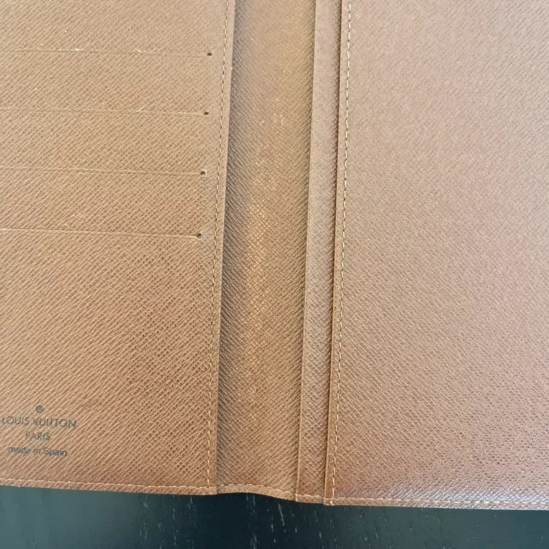 LOUIS VUITTON portefeuille long vintage en toile monogram - détail du produit 6