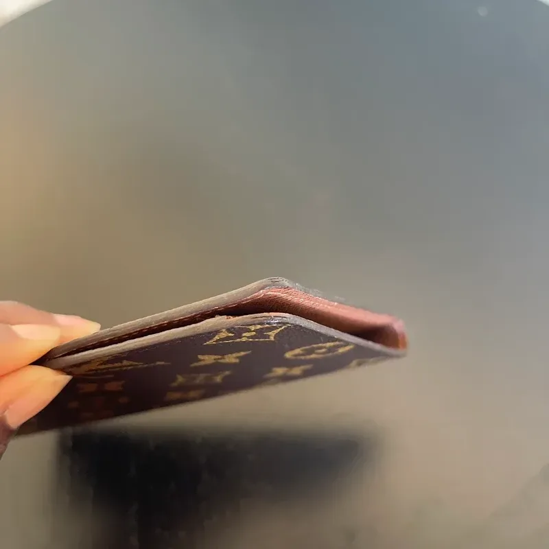 LOUIS VUITTON portefeuille long vintage en toile monogram - détail du produit 12