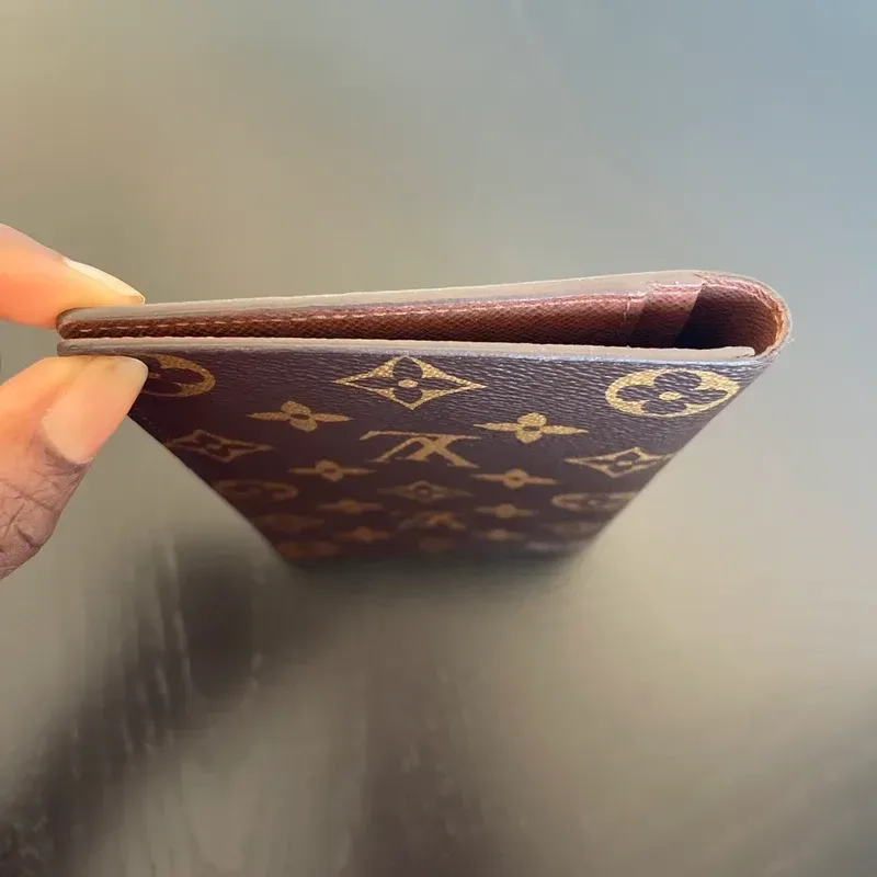 LOUIS VUITTON portefeuille long vintage en toile monogram - détail du produit 14