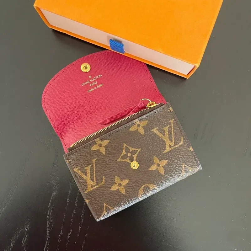 LOUIS VUITTON portefeuille Rosalie monogram pivoine UB0260 - détail du produit 3