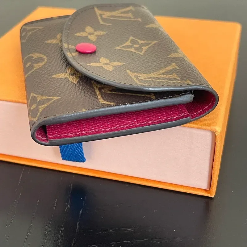 LOUIS VUITTON portefeuille Rosalie monogram pivoine UB0260 - détail du produit 5