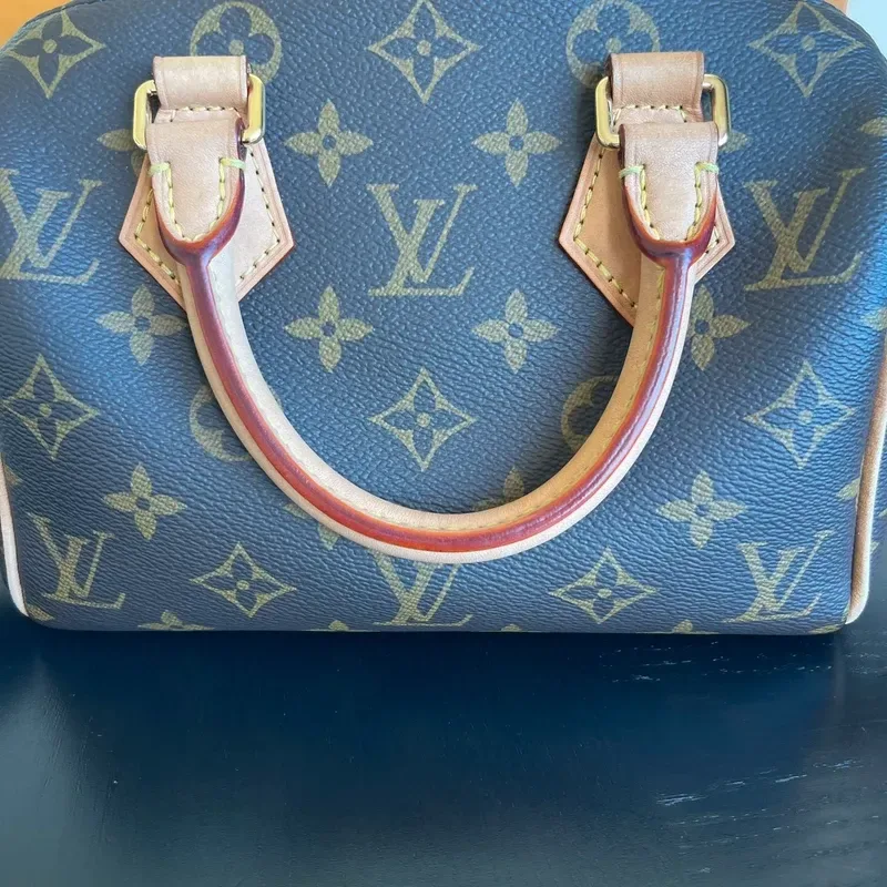 LOUIS VUITTON speedy 20 bandoulière monogram - détail du produit 6