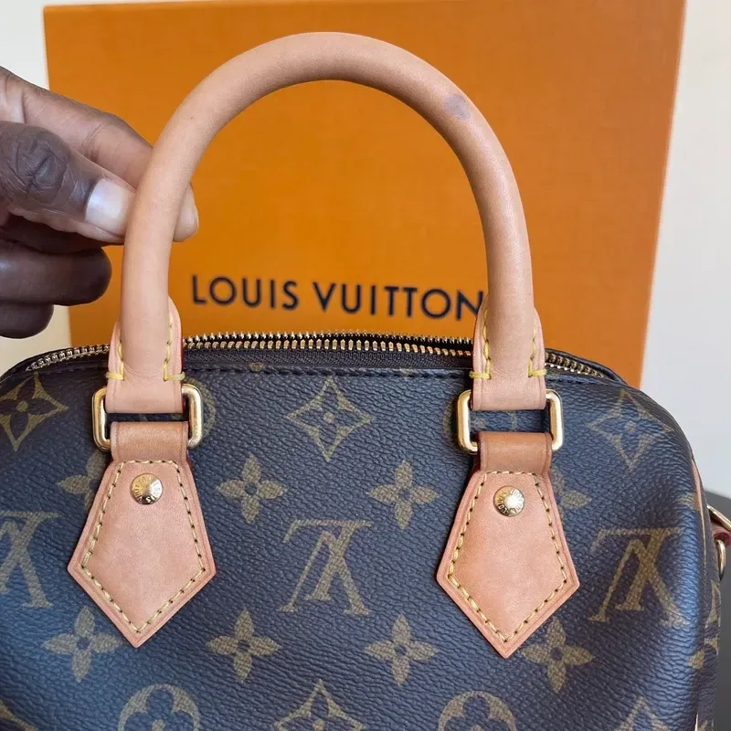 LOUIS VUITTON speedy 20 bandoulière monogram - détail du produit 12