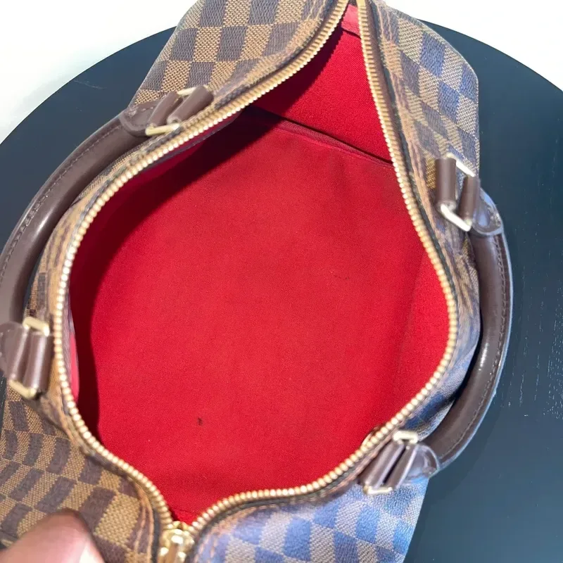 LOUIS VUITTON speedy 30 damier ébène SP2057 - vue 2