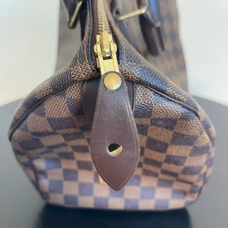 LOUIS VUITTON speedy 30 damier ébène SP2057 - vue 6