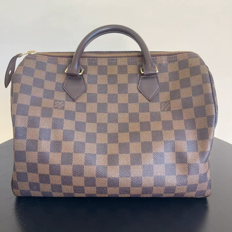 LOUIS VUITTON speedy 30 damier ébène SP2057 - vue 7