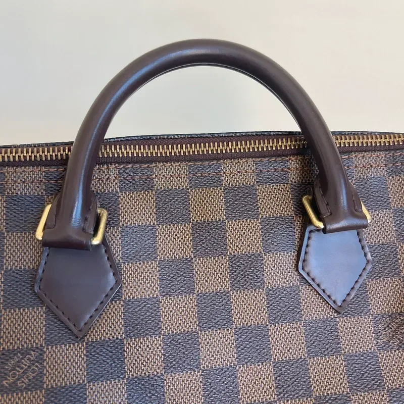 LOUIS VUITTON speedy 30 damier ébène SP2057 - vue 8