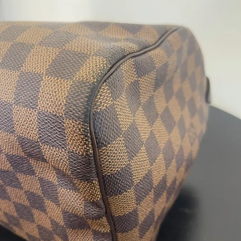 LOUIS VUITTON speedy 30 damier ébène SP2057 - vue 12