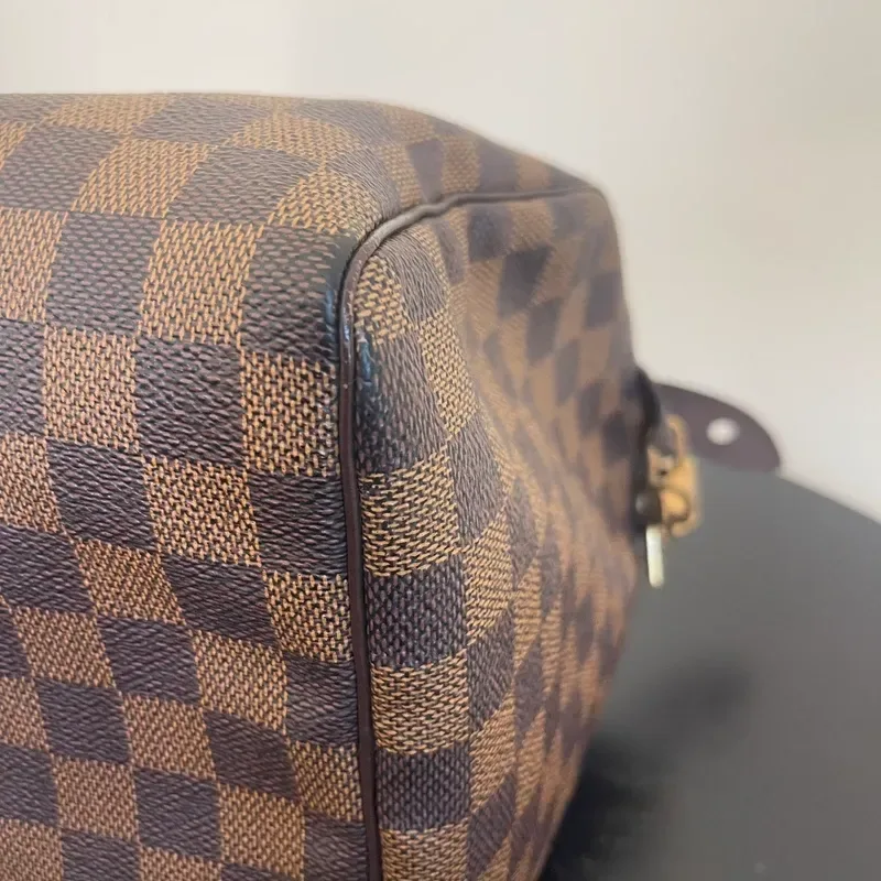 LOUIS VUITTON speedy 30 damier ébène SP2057 - vue 13