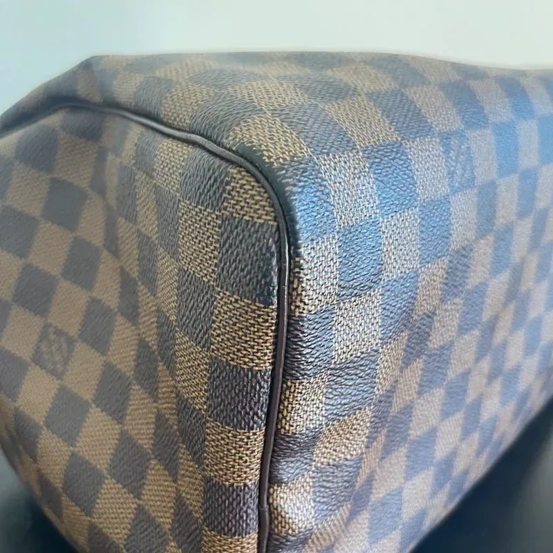 LOUIS VUITTON speedy 30 damier ébène SP2057 - vue 14